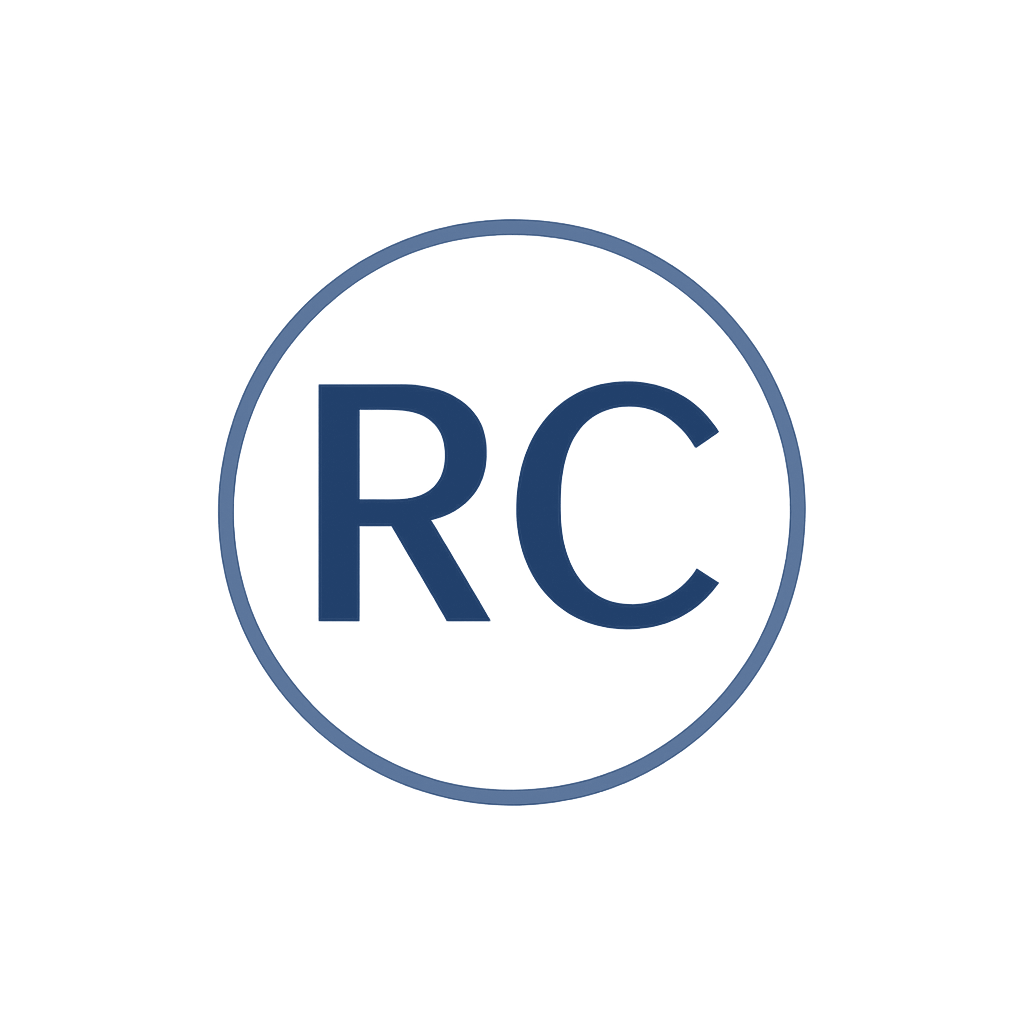 Monograma RC de Raúl Céspedes